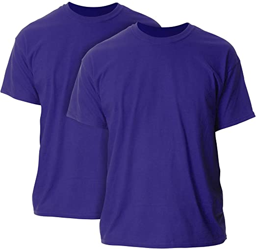 Gildan Men's Heavy Cotton Adult T-Shirt, 2-Pack