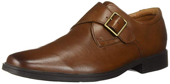 CLARKS Men's Tilden Style Monk-Strap Loafer