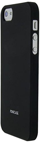 rooCASE Ultra Slim Matte Shell Case for iPhone SE/5/5s (Black)
