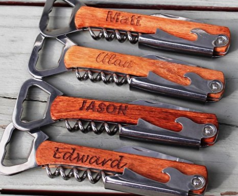 Personalized Corkscrew and Multi-Tool - Free Engraving