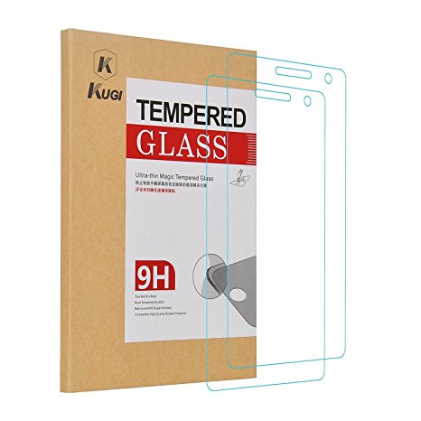 Moto G4 / G4 plus Screen protector, KuGi ® Moto G4 screen protector- (2 pack) High Quality 9H Hardness HD clear Tempered Glass Screen Protector for Moto G 4nd Generation smartphone(2pcs)