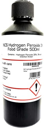 NCS Hydrogen Peroxide (3%) 500ml Food Grade