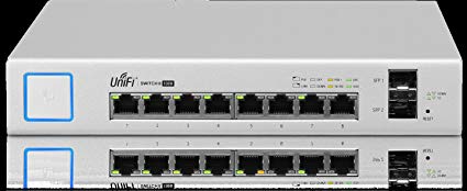 Ubiquiti Networks US-8-150W Managed Gigabit Ethernet (10/100/1000) Power Over Ethernet (PoE) White Network Switch