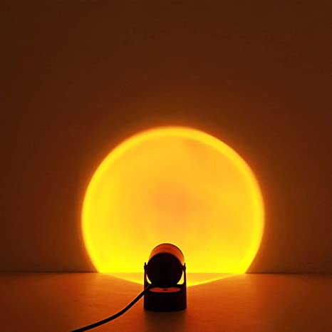 Night Light Projector Led Lamp,Led Light for Living Room Bedroom Romantic Projector Gift for Wedding Birthday Party Decor(Sunset Red)