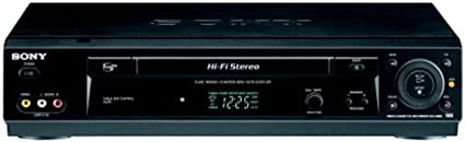 Sony SLV-N900 4-Head Hi-Fi VCR, Black