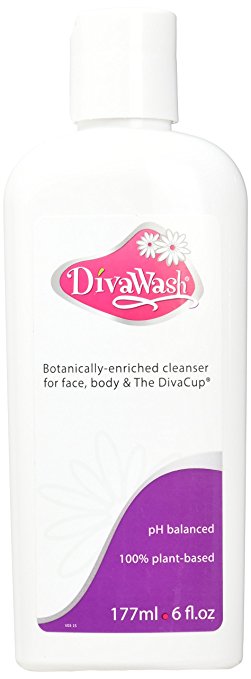 Divacup Divawash? Natural Divacup Cleaner 6 Fl Oz (Pack of 2)