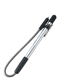 Streamlight 65612 Stylus Reach Pen Light with Flexible 7-Inch Extension Cable, Silver with White LED