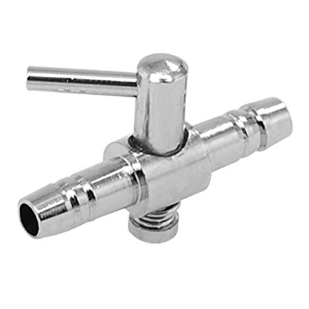 TOOGOO(R) Single Way Aquarium Control Air Water Flow Lever Valve