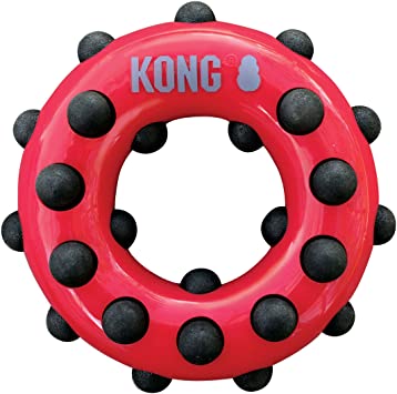 KONG Dotz Circle Dog Toy, Large
