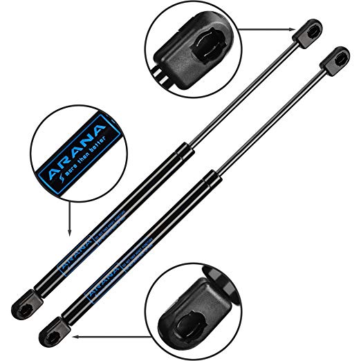 ARANA Qty(2) C16-04154 15" Universal Lift Supports/Gas Prop/Struts Force 24Lbs/107N Per Prop/Strut Gas Spring/Struts/Shocks/Dampers Compatible with Window Lift Supports/Tonneau Cover Lift Struts
