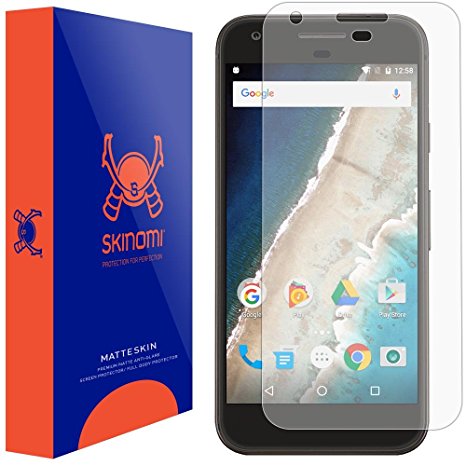 Google Pixel Screen Protector (5"), Skinomi MatteSkin Full Coverage Screen Protector for Google Pixel Anti-Glare and Bubble-Free Shield