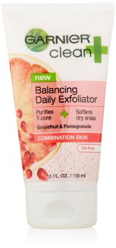 Garnier Clean  Balancing Daily Exfoliator For Combination Skin 5FL OZ (Packaging May Vary)