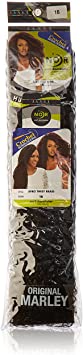 JANET COLLECTION AFRO TWIST BRAID COLOR 1B (OFF BLACK)