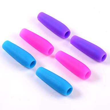 The Friendly Swede 6-Pack, Stylus Silicon Grips for Better Comfort and Ergonomic Grip (Mix Color)