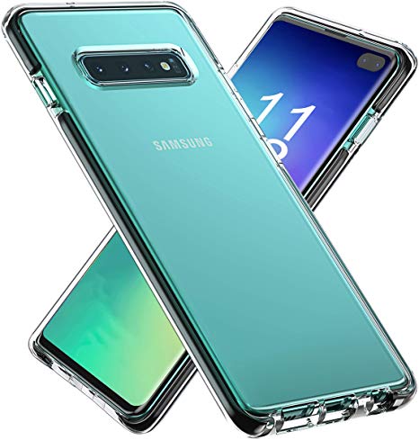 Matone for Samsung Galaxy S10 Plus Case, Clear Slim Soft Protective Cases, Shock-Absorption Bumper Cover, Anti-Scratch Transparent Back, Compatible with Samsung Galaxy S10 Plus (2019)