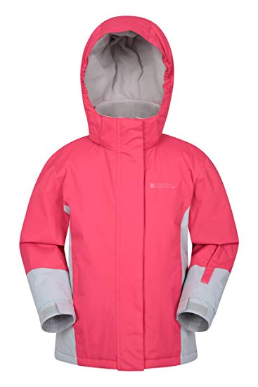 Mountain Warehouse Honey Kids Ski Jacket - Winter Snow Coat for Snowboarding