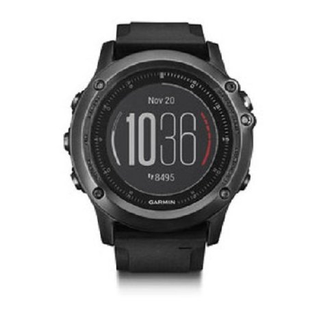 Garmin fenix 3 Sapphire HR - sport watches (Black, LCD, ANT, Stainless steel, Silicone, 4.0 LE)