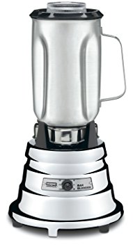 Waring Commercial BB900S 1/2 HP Chrome Bar Blender with 32-Ounce Stainless Steel Container, 1-Quart