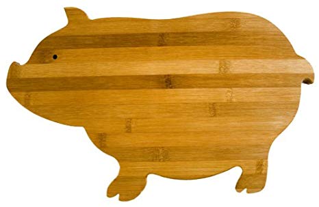 Totally Bamboo Pig Cutting Board