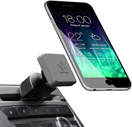 Koomus Pro CD-M Universal CD Slot Magnetic Cradle-Less Smartphone Car Mount Holder for All iPhone and Android Devices