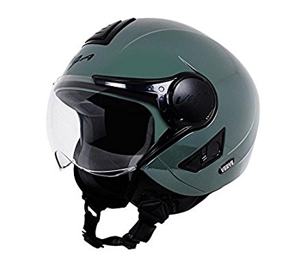 Vega Verve Open Face Helmet (Women's, Army Green, S)