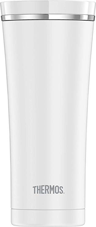 Thermos NS105WH4 Sipp Stainless Travel Tumbler 16 Ounce Matte White