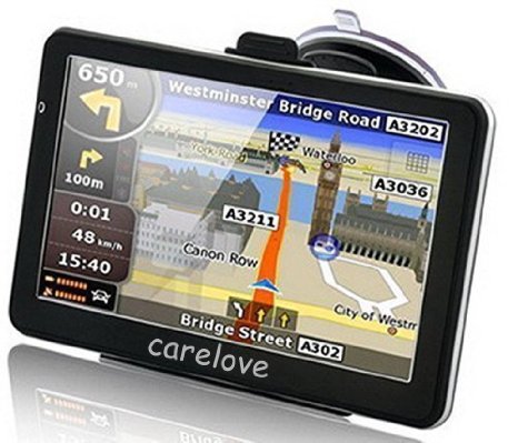 Carelove 7 inch Car GPS Windows CE 60 4GB HD Screen Navigation System Navigator 5inch
