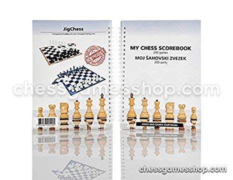 My Chess Scorebook - 200 Games