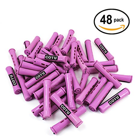 48 pc of COTU (R) Hair Perm Rods Large Size - Lilac Color