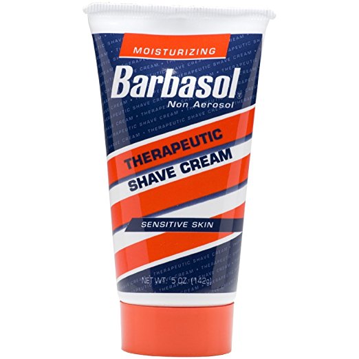 Barbasol Moisturizing Therapeutic Shave Cream for Sensitive Skin ? 4.4 Oz