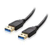 Cable Matters SuperSpeed USB 30 Type A Cable in Black 10 Feet