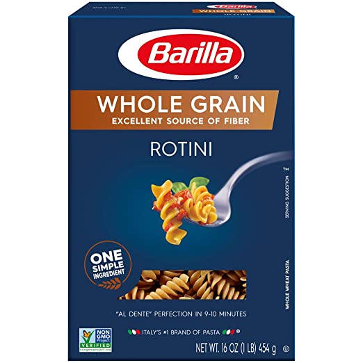 Barilla Whole Grain Pasta, Rotini, 16 oz