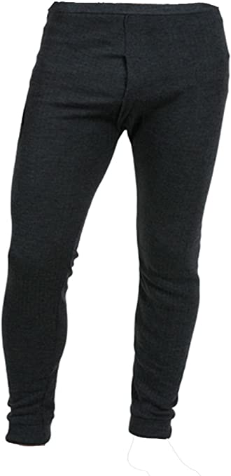 Mens Quality Thermal Long Johns/Underwear - Available in White/Blue/Charcoal and in Sizes Small/Medium/Large/X Large/XX Large