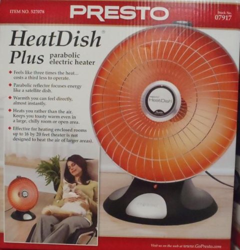 Parabolic Heatdish Plus Electric Heater