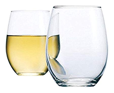 Home Essentials 5009 15 Oz Stemless Wine Goblet44; Set of 4