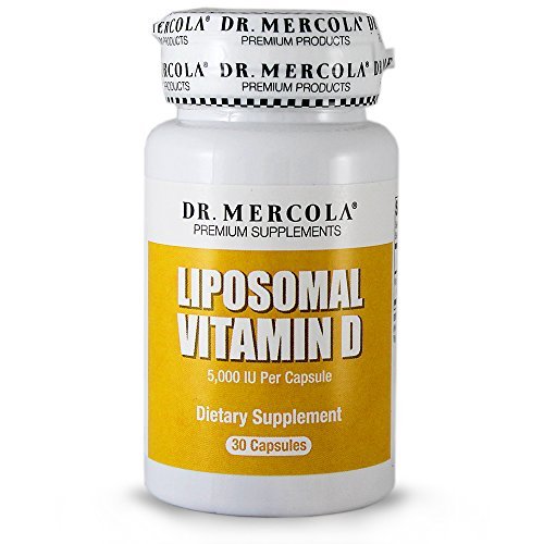 Dr. Mercola Liposomal Vitamin D - 30 Capsules - Essential For Heart Health And Joint Health - 5000 IU Per Capsule