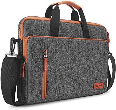 KIZUNA Laptop Sleeve Case 14 Inch Shoulder Messenger Bag Water Resistant Handbag For Lenovo Flex 14/14" HP EliteBook 840 G5/HP Pro 14 G3/Dell Latitude 7490 5490/15" Surface Laptop 3