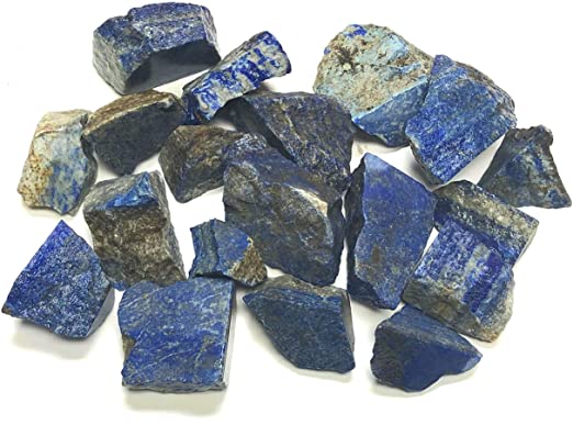 Zentron Crystal Collection: 1 Pound Natural Rough Lapis Lazuli Stones