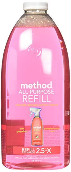 Method All Purpose Cleaning Spray 68 Fl Oz, Pink Grapefruit, Refill Bottle