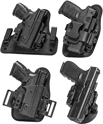 Alien Gear ShapeShift Core Carry Pack - 4 Different Holsters in 1 - IWB, Appendix, OWB Paddle, and OWB Belt Slide Included – Conceal or Open Carry - Starter Set for Anything in The ShapeShift System!
