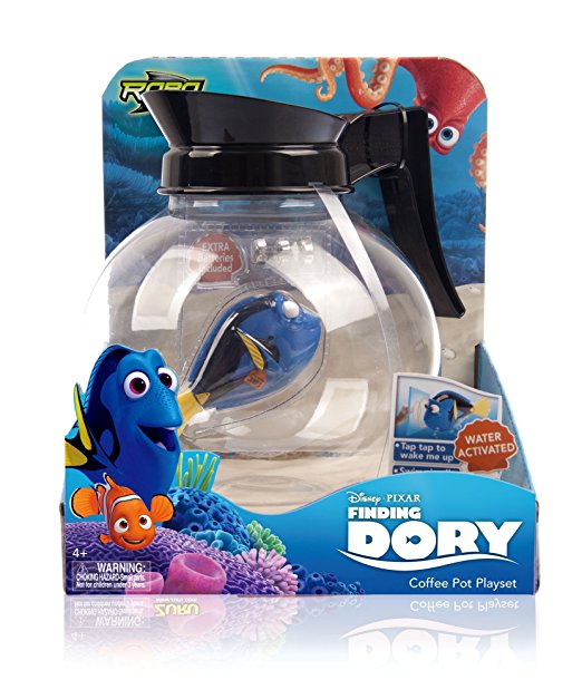 Zuru 22784 "Finding Dory" Playset with Swimming Dory/Coffee Jug Fish Bowl