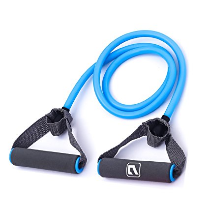 Resistance Exercise Bands with Handles Liveup SPORTS Home & Gym Strength Training Toning Tubes for Men/Women, Workout Bands for Yoga, Pilates, for Improving Mobility