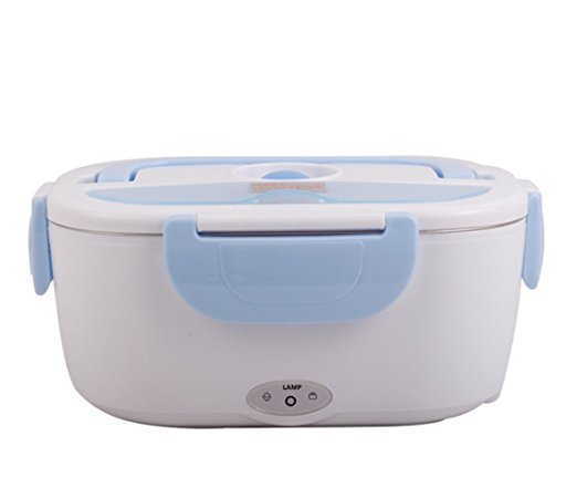 Taipove Electric 110V/1.05L Heating Lunch Box (Plastic Container, Blue)