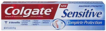 Colgate Sensitive Complete Protection Toothpaste, 6 Ounce (Pack of 24)