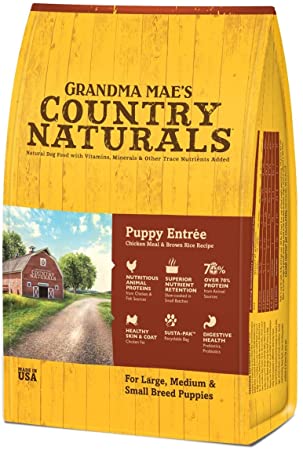 GMC Grandma Mae's Country Naturals Food for Puppies 4 lb