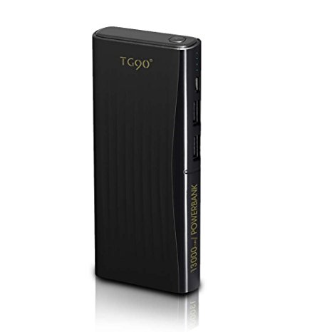 Power Bank Portable Rechargeable Battery Packs, Ultra High Capacity Power Bank Charge Portable Charger, External Battery Pack for iPhone, iPad, Samsung and More (13000mah)