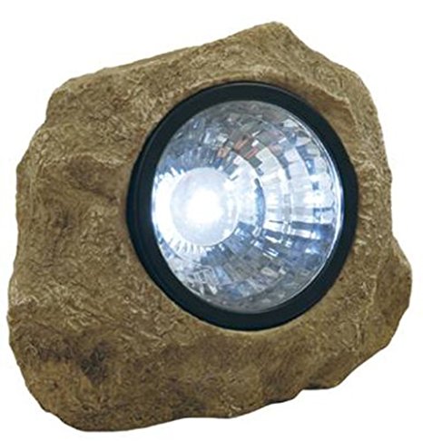 Moonrays 91211 Solar Rock Light with Key Compartment