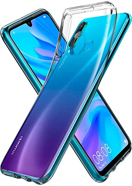 Spigen Liquid Crystal Designed for Huawei P30 Lite Case (2019) - Crystal Clear