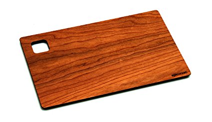 Epicurean WoodGrain Series, Cutting and Serving Board, 9.5" by 6", Cherry/Natural