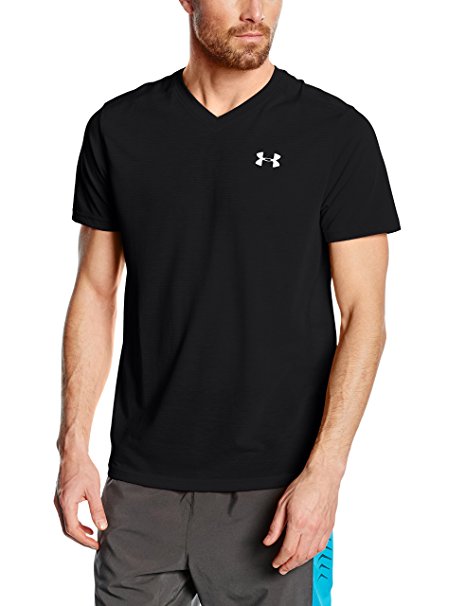 Under Armour Men's Threadborne Streaker V-Neck T-Shirt